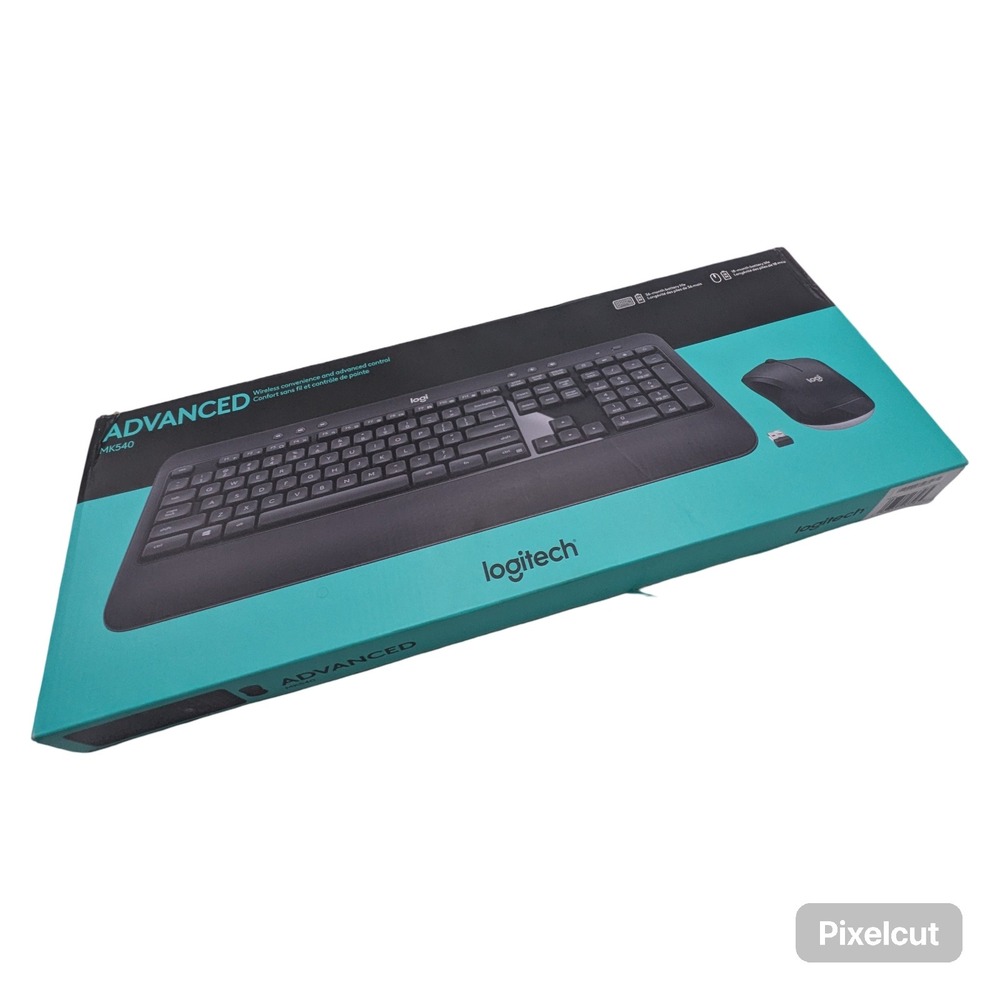 Logitech MK540 Advanced Wireless Keyboard and Mouse Combo 920-008671 Black
